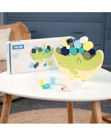 Koka attīstošā rotaļlieta MILAN Coco Balance