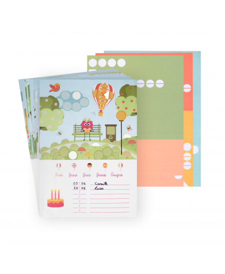 Dzimšanas dienas kalendārs SODERTEX Augļi un dārzeņi