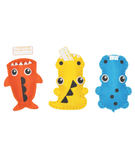 Šūšanas komplekts SODERTEX Mierinošie dzīvnieki, 3 gab.