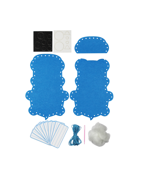 Šūšanas komplekts SODERTEX Mierinošie dzīvnieki, 3 gab.