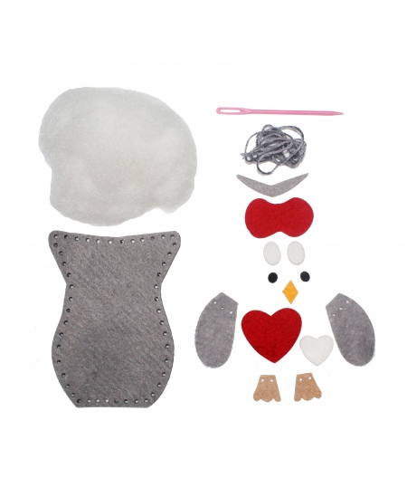 Šūšanas komplekts SODERTEX Pelēkā pūce