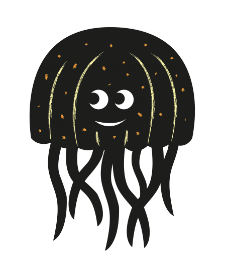 Līmējoša uzlīme rakstīšanai un zīmēšanai SODERTEX Medūza, 59x80 cm