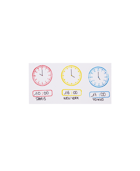 SODERTEX zīmogi Iepazīsti pulksteni, 3 gab.