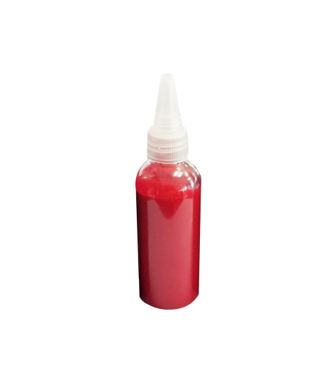 Tinte zīmogiem SODERTEX, sarkana, 80 ml