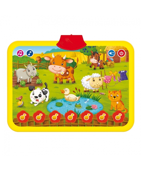 Muzikāls rotaļu paklājiņš BO. Fermas dzīvnieki