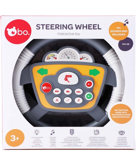 Attīstošā rotaļlieta BO. Stūre