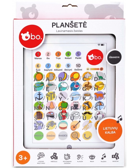 Attīstošā planšete BO., lietuviešu val.