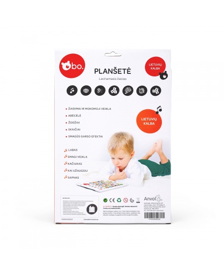 Attīstošā planšete BO., lietuviešu val.