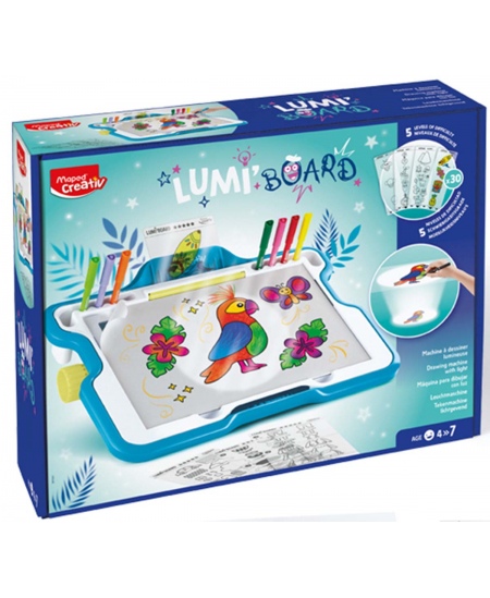 Gaismas zīmēšanas tāfele MAPED Creativ Lumi Board