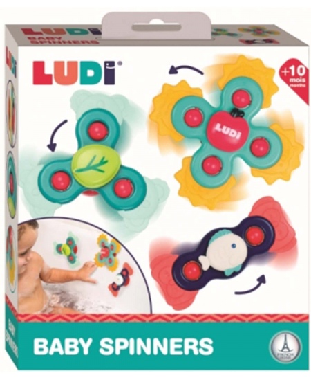 Krāsaini vilciņi LUDI, 3 gab.