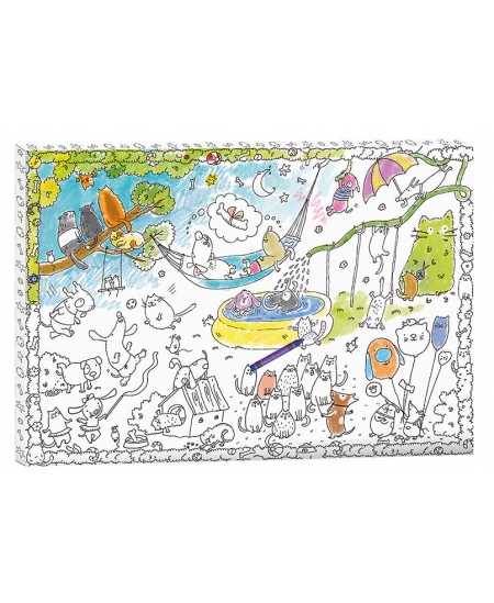 Krāsojamā bilde MONUMI Frames Kaķi un suņi