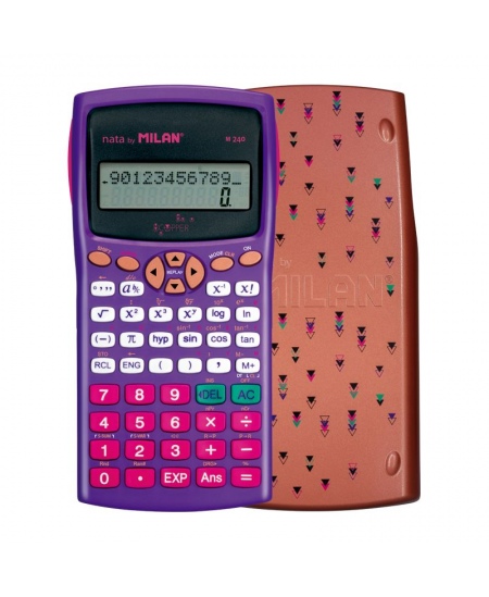 Skolas kalkulators MILAN Copper M240, 12 zīmes, violetā krāsā