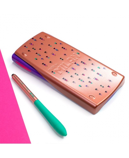 Skolas kalkulators MILAN Copper M240, 12 zīmes, violetā krāsā