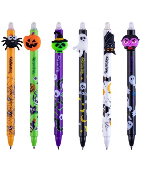 Bērnu dzēšamā lodīšu pildspalva COLORINO Helovīns