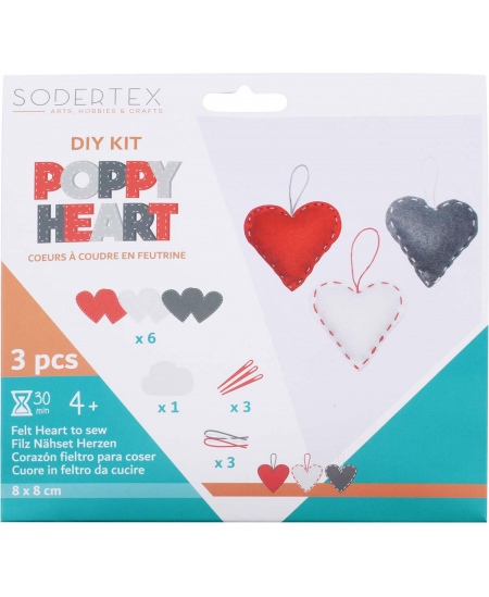 Šūšanas komplekts SODERTEX Sirsniņas, 3 gab.