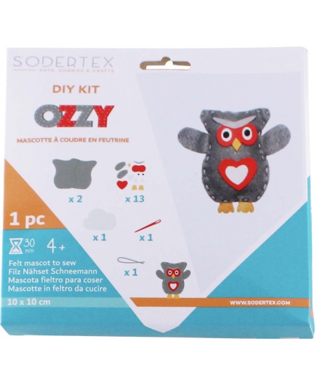 Šūšanas komplekts SODERTEX Pelēkā pūce