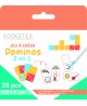 Radošais komplekts SODERTEX Izveidojiet savus domino kauliņus