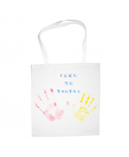 Balti kokvilnas maisiņi dekorēšanai SODERTEX, 37x42 cm, 1 gab.