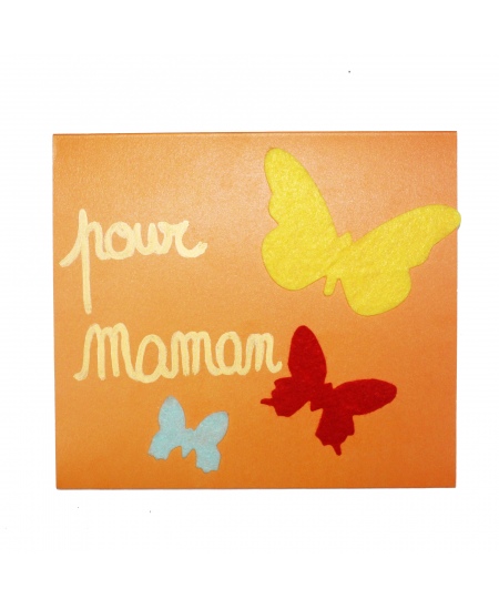 Filca uzlīmes dekorēšanai SODERTEX Taureņi, dažādas krāsas, 150 gab.