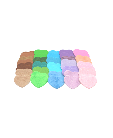 Dažādu faktūru uzlīmes SODERTEX, 5 faktūras, 50 gab.