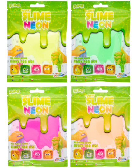 GRAFIX Neon gļotas, gatavas lietošanai, dažādas krāsas