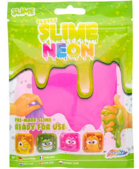 GRAFIX Neon gļotas, gatavas lietošanai, dažādas krāsas