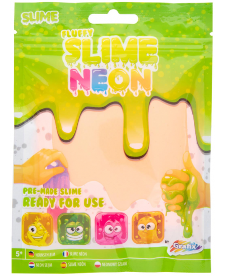 GRAFIX Neon gļotas, gatavas lietošanai, dažādas krāsas