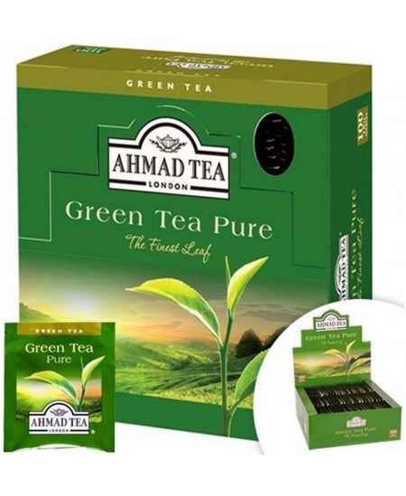 Zaļā tēja AHMAD Alu Green Pure, 100 gab.