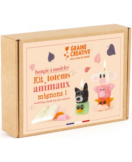 Sveču izgatavošanas komplekts GRAINE CREATIVE Totēmi