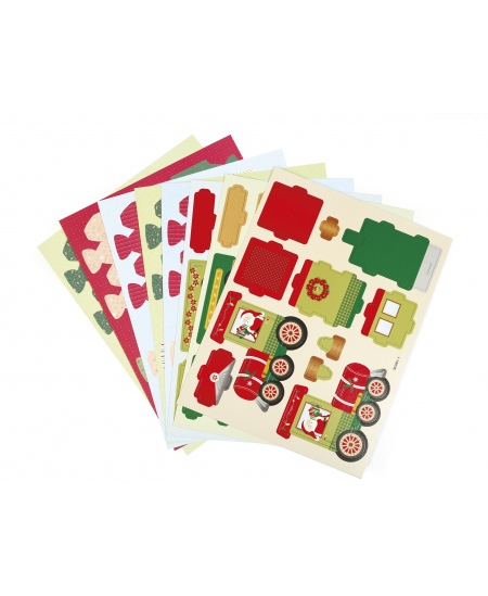 Adventes kalendāra kastes GRAINE CREATIVE Mazais vilcieniņš