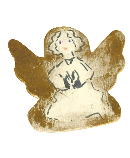 Koka eglītes rotājumu komplekts dekorēšanai GRAINE CREATIVE, 12 gab.