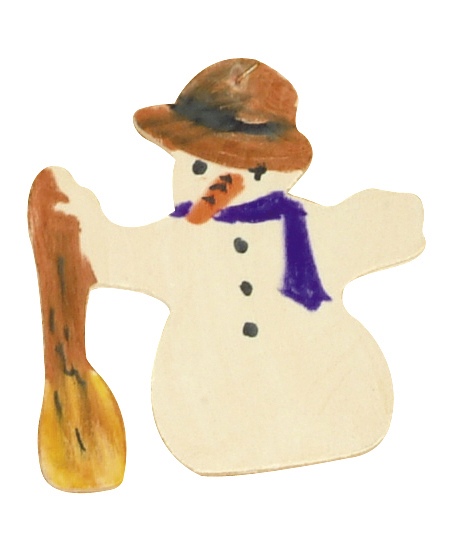 Koka eglītes rotājumu komplekts dekorēšanai GRAINE CREATIVE, 12 gab.