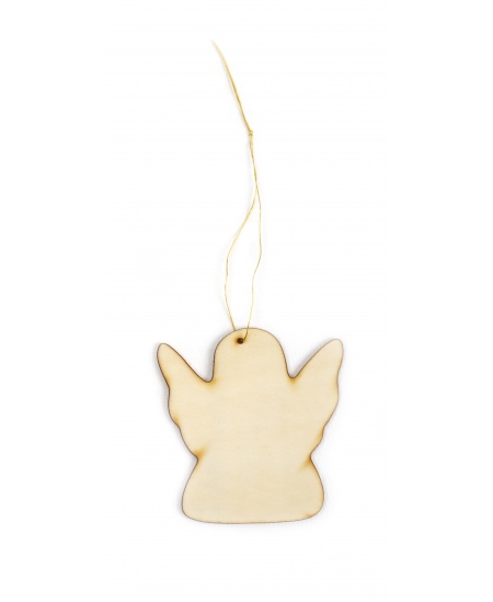 Koka eglītes rotājumu komplekts dekorēšanai GRAINE CREATIVE, 12 gab.