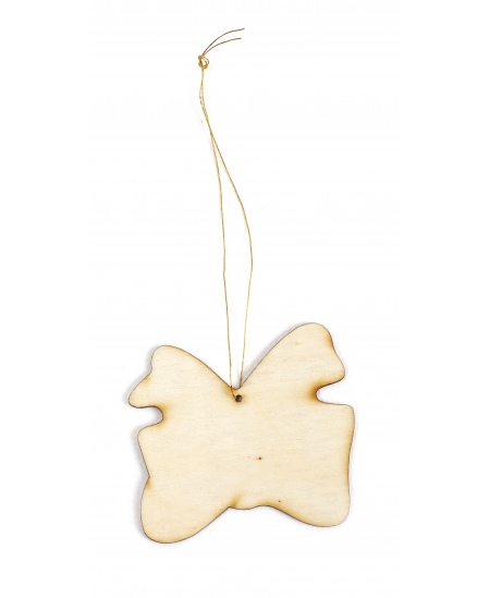 Koka eglītes rotājumu komplekts dekorēšanai GRAINE CREATIVE, 12 gab.