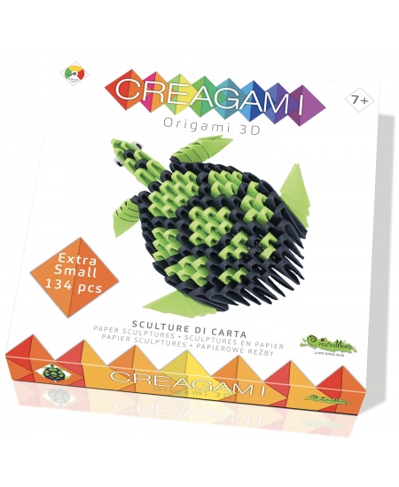 3D origami XS komplekts CREAGAMI Bruņurupucis