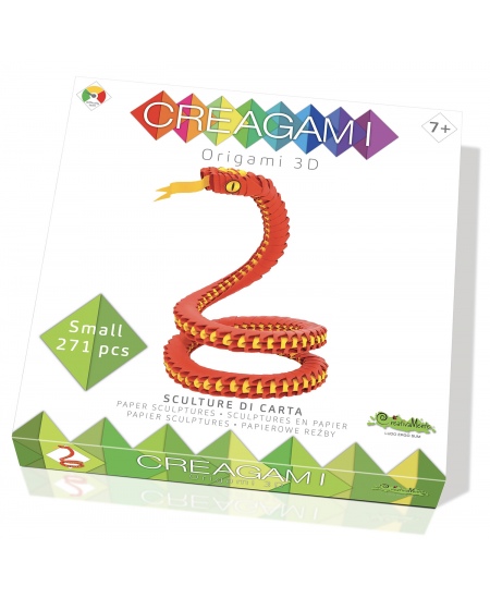 3D origami S komplekts CREAGAMI Čūska