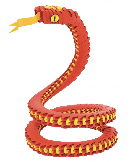 3D origami S komplekts CREAGAMI Čūska