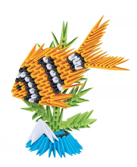 3D origami S komplekts CREAGAMI Zivis