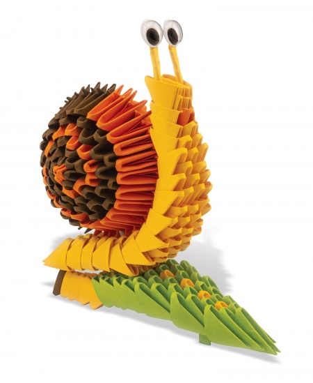 3D origami S komplekts CREAGAMI Gliemezis
