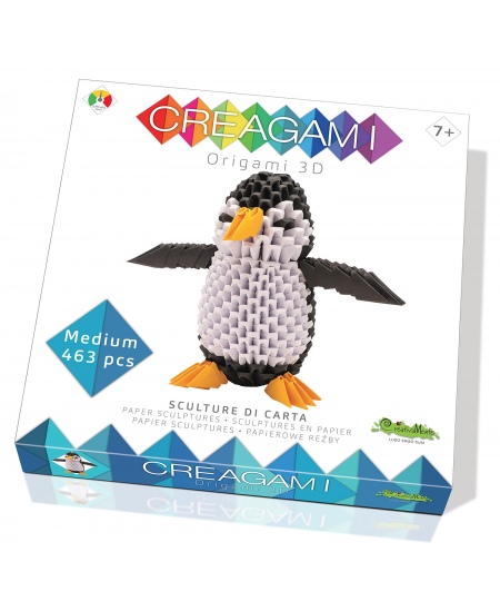 3D origami M komplekts CREAGAMI Penguin