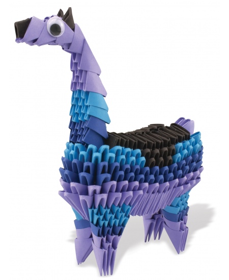 3D origami M komplekts CREAGAMI Lama