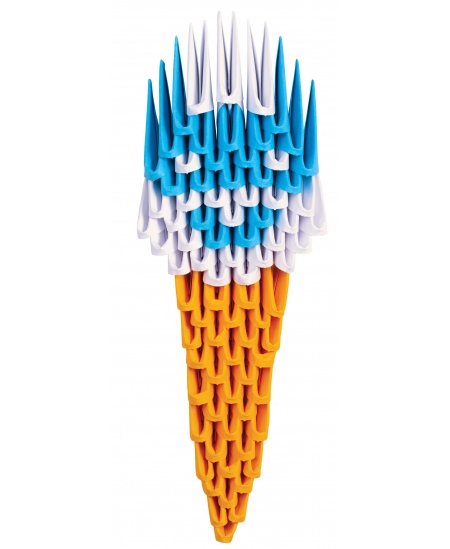 3D origami komplekts maziem bērniem CREAGAMI Kids Saldējums