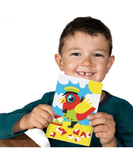 Smilšu zīmēšanas komplekts SABBIARELLI Foršie dzīvnieki