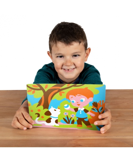 Smilšu zīmēšanas komplekts SABBIARELLI Bērni un mājdzīvnieki