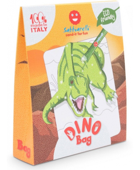 Smilšu zīmēšanas komplekts maisiņā SABBIARELLI Dinozauri