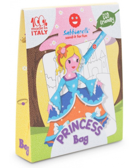 Smilšu zīmēšanas komplekts maisiņā SABBIARELLI Princeses