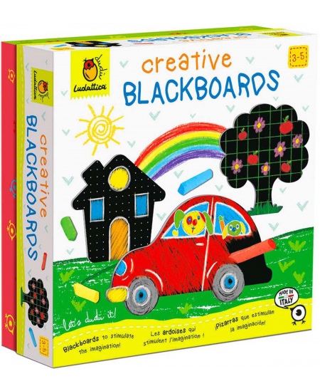 Zīmēšanas tāfelītes ar krītiņiem LUDATTICA Let´s Draw