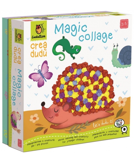 Kolāžu veidošanas komplekts LUDATTICA Maģiskā kolāža