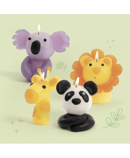 Sveču izgatavošanas komplekts GRAINE CREATIVE Savvaļas dzīvnieki