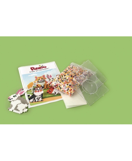 Ar gludekli sakausējama mozaīka PERLOU Mājdzīvnieki, 3000 pērlītes